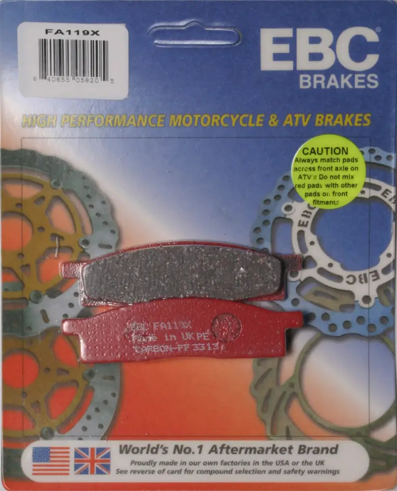 FA119X Brake Pads - Standard