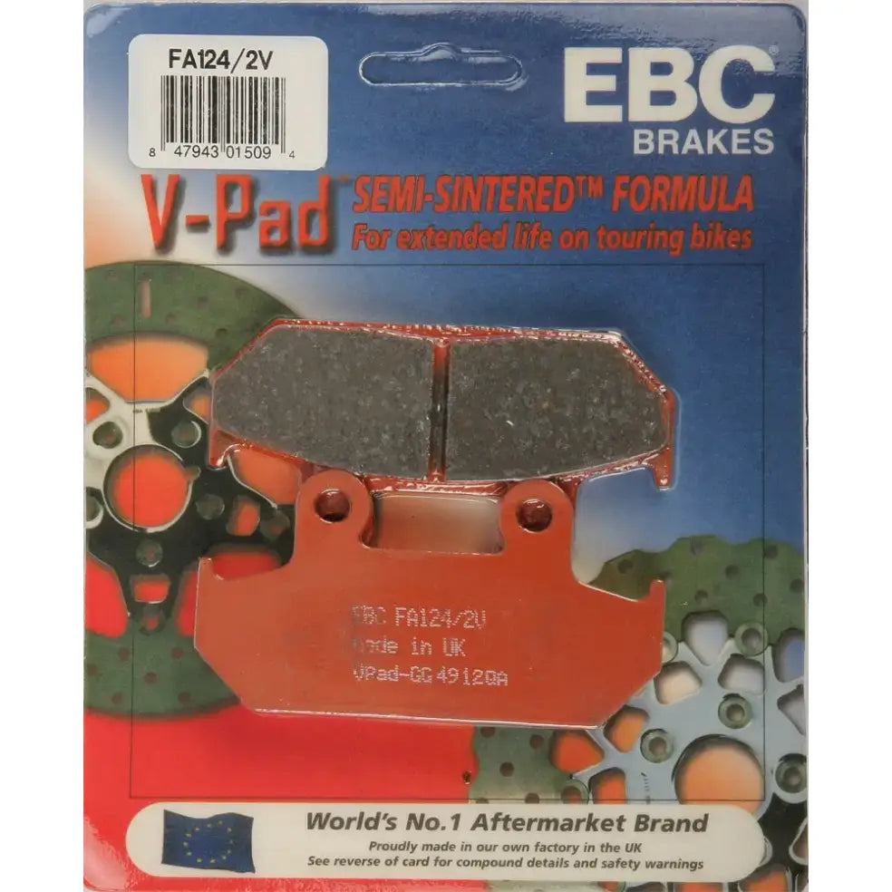 FA124/2V Brake Pads V Series - Semi-Sintered