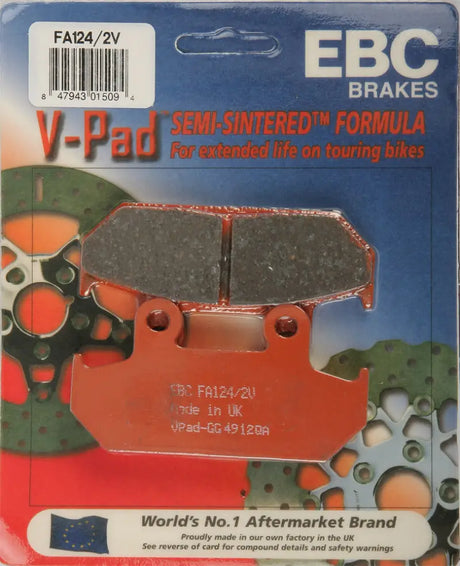 FA124/2V Brake Pads V Series - Semi-Sintered