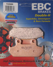 EBC Double-H brake pads FA124HH for motorcycle, high-performance brake pads