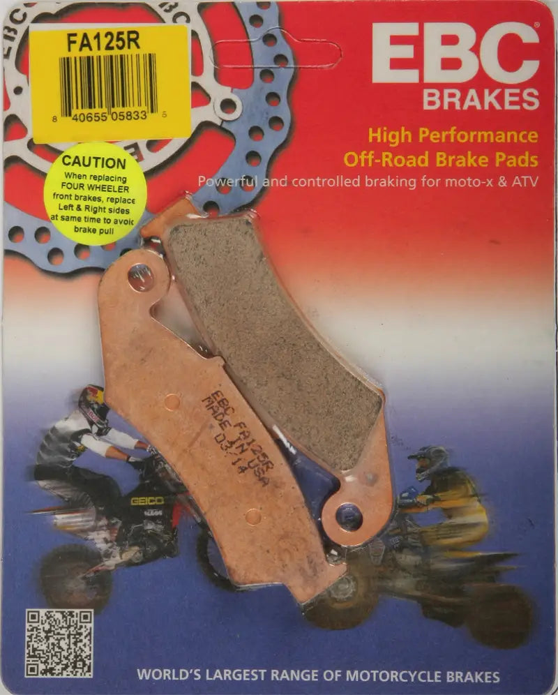 FA125R Brake Pads - Standard