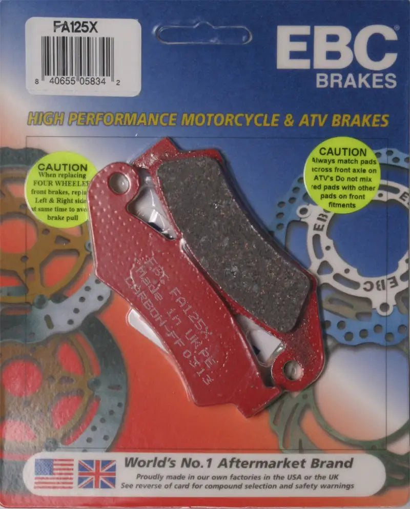 FA125X Brake Pads - Standard