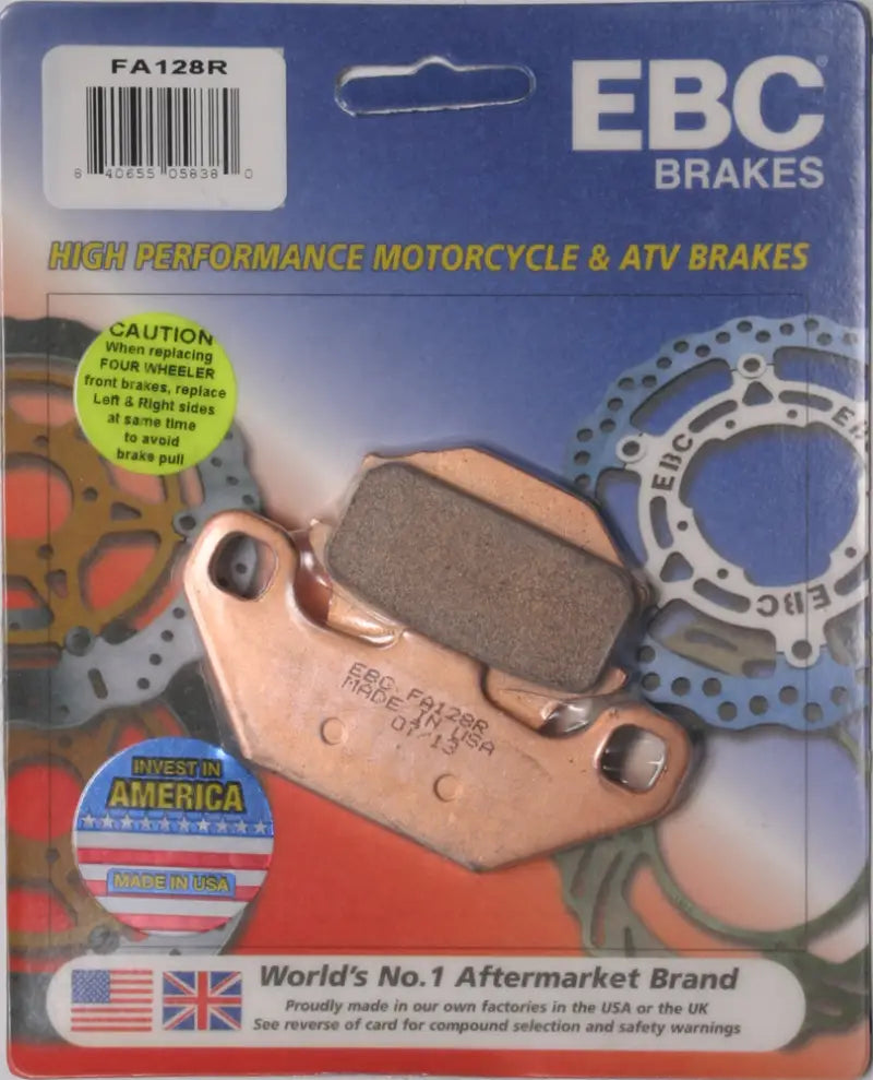 EBC FA128R Brake Pads in packaging for optimal performance and safety