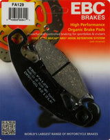 EBC Brakes FA129 High Performance Organic Brake Pads with Nucap NRS Hook Retention System for Sportbikes and Cruisers