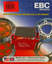 EBC FA131X Brake Pads for motorcycles, ensuring top-notch stopping power and safety