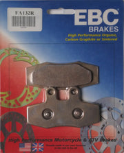 EBC FA132R brake pads for high-performance motorcycles and ATVs, organic and sintered