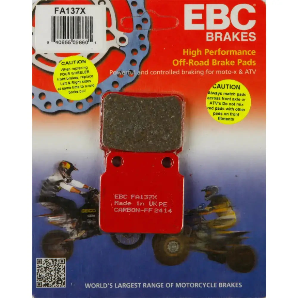 FA137X Brake Pads - Standard