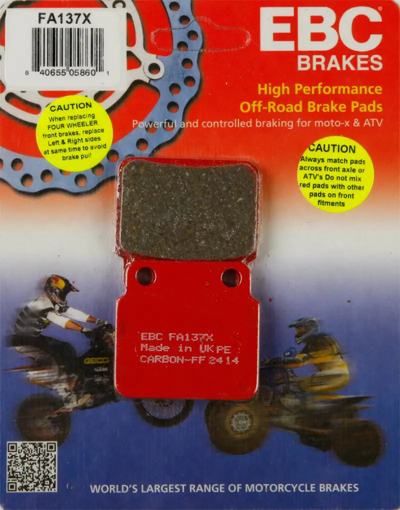 FA137X Brake Pads - Standard