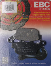 EBC Organic Brake Pads FA140 for smooth and reliable stopping power