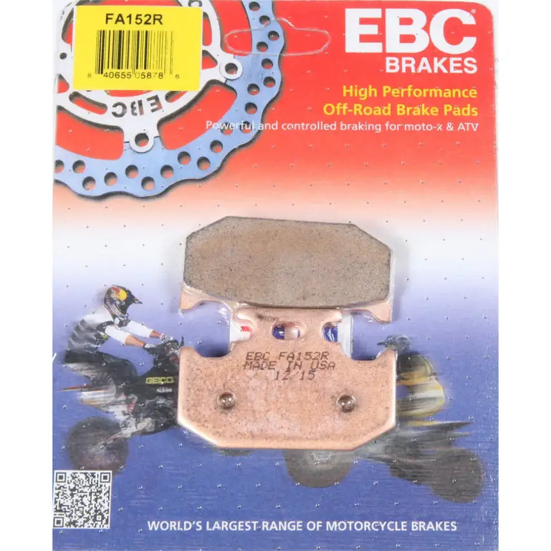 EBC off-road Brake Pads FA152R for superior stopping power and durability