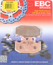 EBC off-road Brake Pads FA152R for superior stopping power and durability