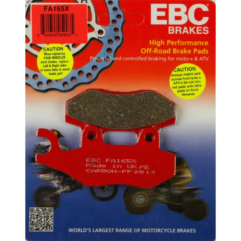 FA165X Brake Pads - Standard