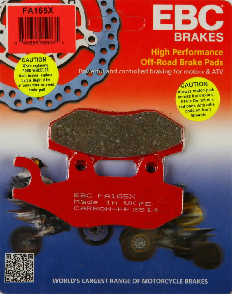 FA165X Brake Pads - Standard