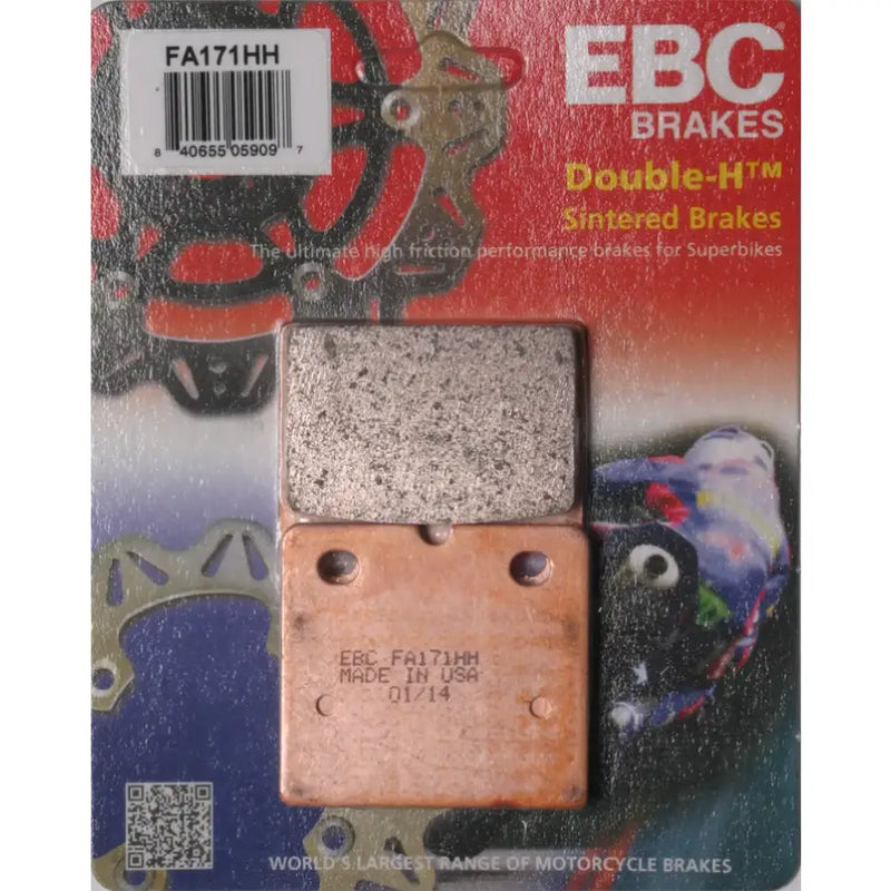 EBC FA171HH brake pads for motorcycles, high-performance brake pads for safety