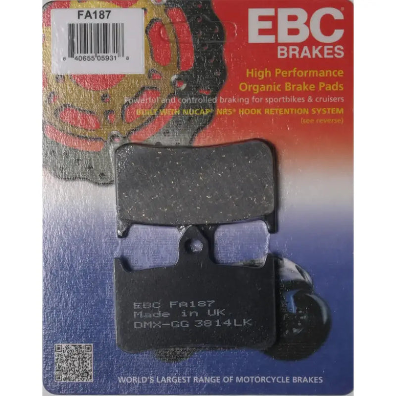FA187 Brake Pads - Standard