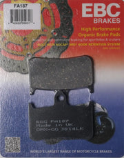 FA187 Brake Pads - Standard