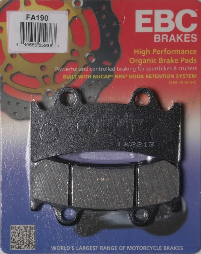 FA190 Brake Pads - Standard