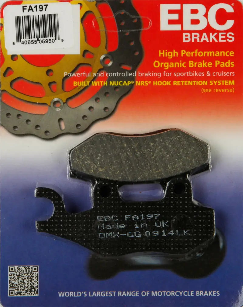 FA197 Brake Pads by EBC Brakes for RV, Automotive, Powersports, off-road, marine, exterior, truck accessories, interior, truck bed, RV parts, Powersports, AVADA - Best Sellers