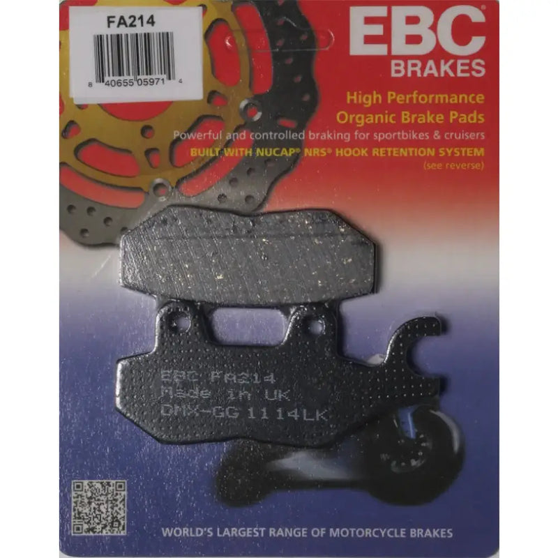 FA214 Brake Pads - Standard