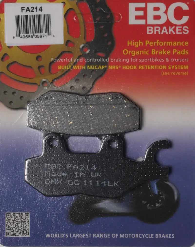 FA214 Brake Pads - Standard