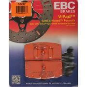 EBC FA22V V Series motorcycle brake pads for reliable stopping power and performance