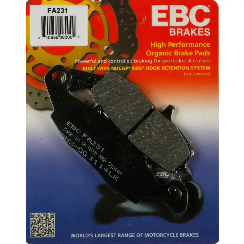 FA231 Brake Pads - Standard