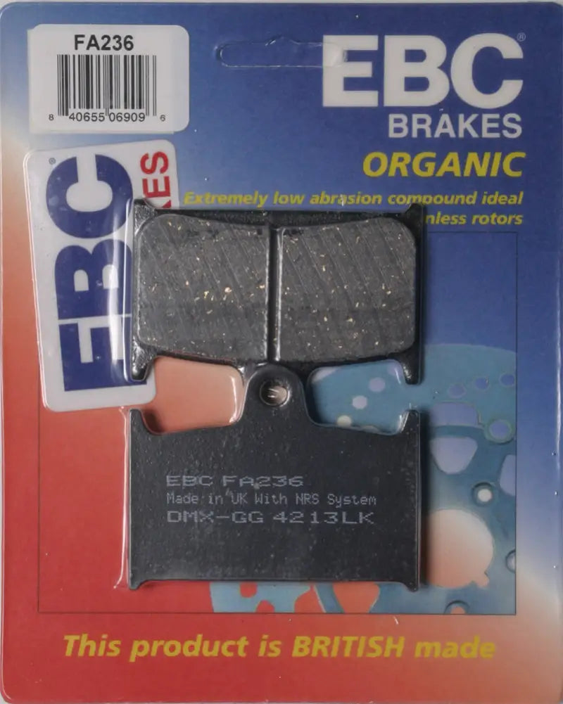 FA236 Brake Pads - Standard
