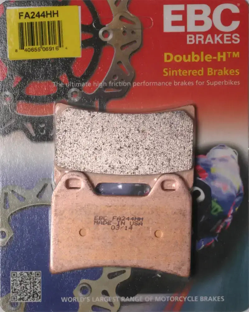 FA244HH Brake Pads by EBC, ultimate performance for superbikes, RV, Automotive, Powersports, off-road, marine, exterior, truck accessories, interior, truck bed, RV parts, Powersports, AVADA - Best Sellers