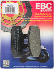 FA256 Brake Pads for motorcycles, perfect for reliable stopping power and safety