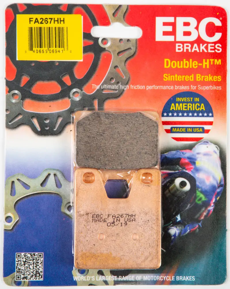 EBC FA267HH Brake Pads for high-performance motorcycle braking power and safety