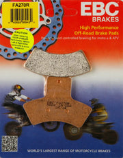 High-performance FA270R Motorcycle Brake Pads for improved stopping power and safety