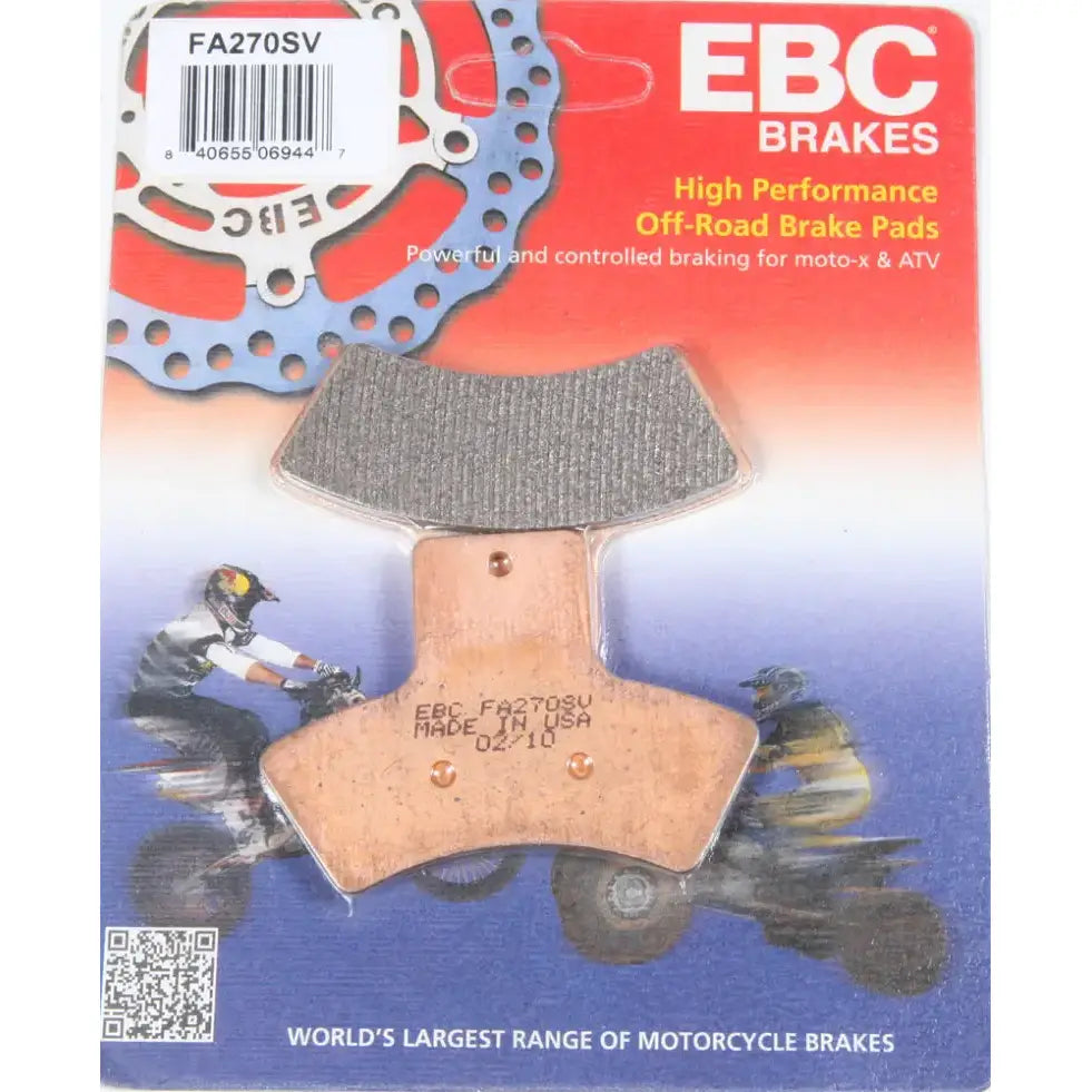 Motorcycle brake pad FA270SV Brake Pads for better stopping power