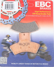Motorcycle brake pad FA270SV Brake Pads for better stopping power