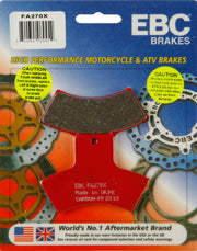 EBC FA270X motorcycle brake pads for reliable stopping power and performance