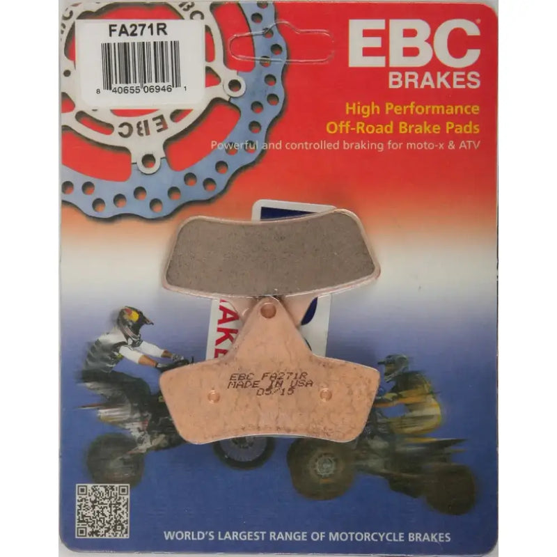EBC FA271R off-road brake pads designed for high-performance stopping power