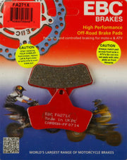 EBC off-road FA271X Brake Pads for smooth stopping power on rugged trails