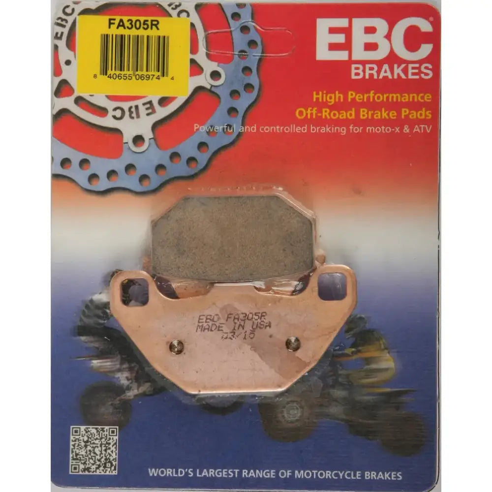 EBC FA305R Off-Road Brake Pads for better performance and durability