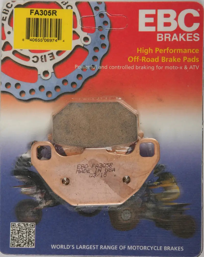 EBC FA305R Off-Road Brake Pads for better performance and durability