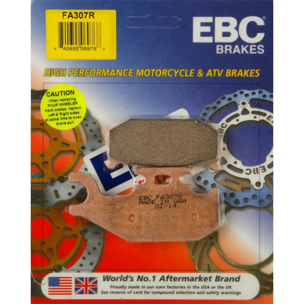 FA307R EBC Brake Pads, ideal for automotive, RV, and off-road use, enhancing exterior and interior truck accessories, truck bed, and RV parts, Powersports, AVADA - Best Sellers