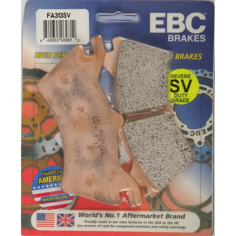 Packaged EBC FA313SV severe duty grade brake pads for FA313SV Brake Pads product