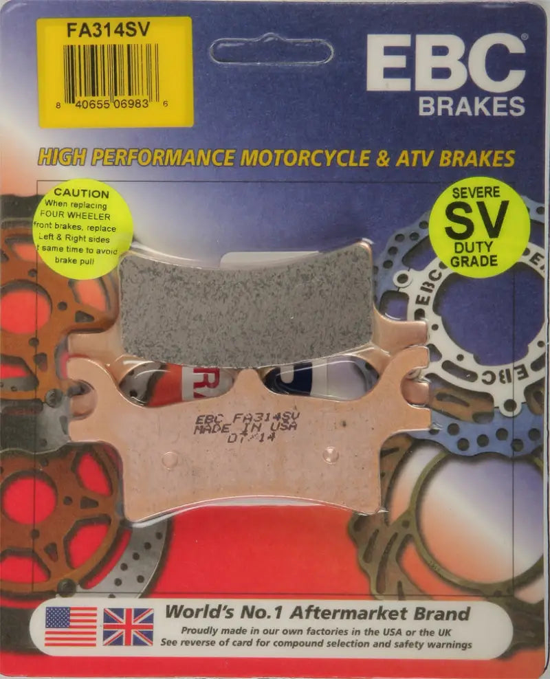FA314SV Brake Pads - High Performance for RV, Automotive, Powersports, off-road, marine, truck accessories, Powersports, AVADA - Best Sellers