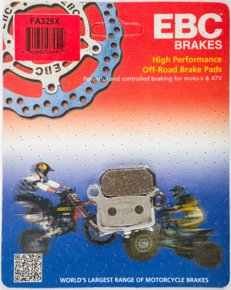 FA325X Brake Pads For 09 10 Ktm 65sx/Xc 15 357r - Standard