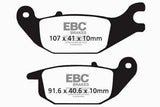 FA343 Brake Pads Organic