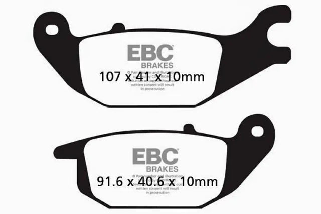 FA343 Brake Pads Organic