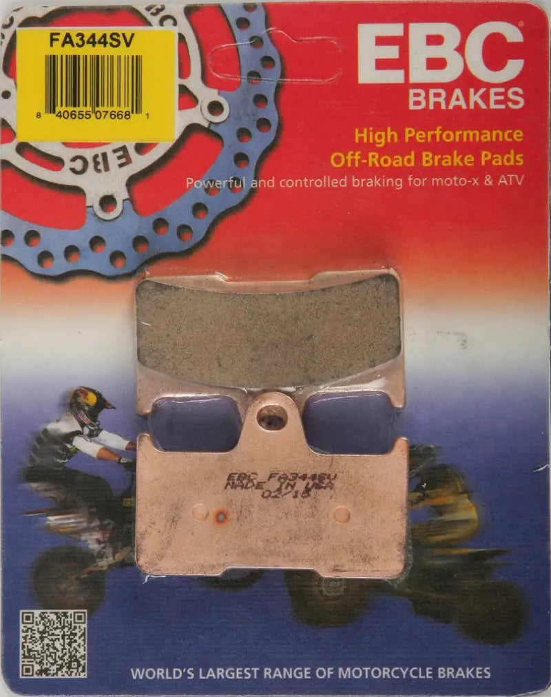 EBC Brakes FA344SV off-road brake pads for moto-x and ATV riding