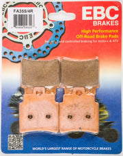 Packaged EBC high performance off-road motorcycle brake pads for FA355/4R EBC Brake Pads