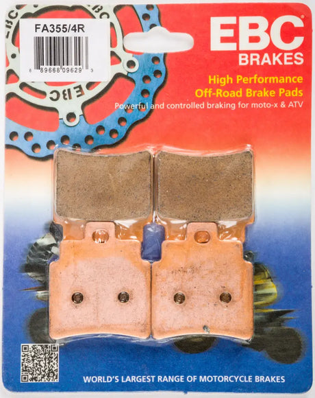 Packaged EBC high performance off-road motorcycle brake pads for FA355/4R EBC Brake Pads