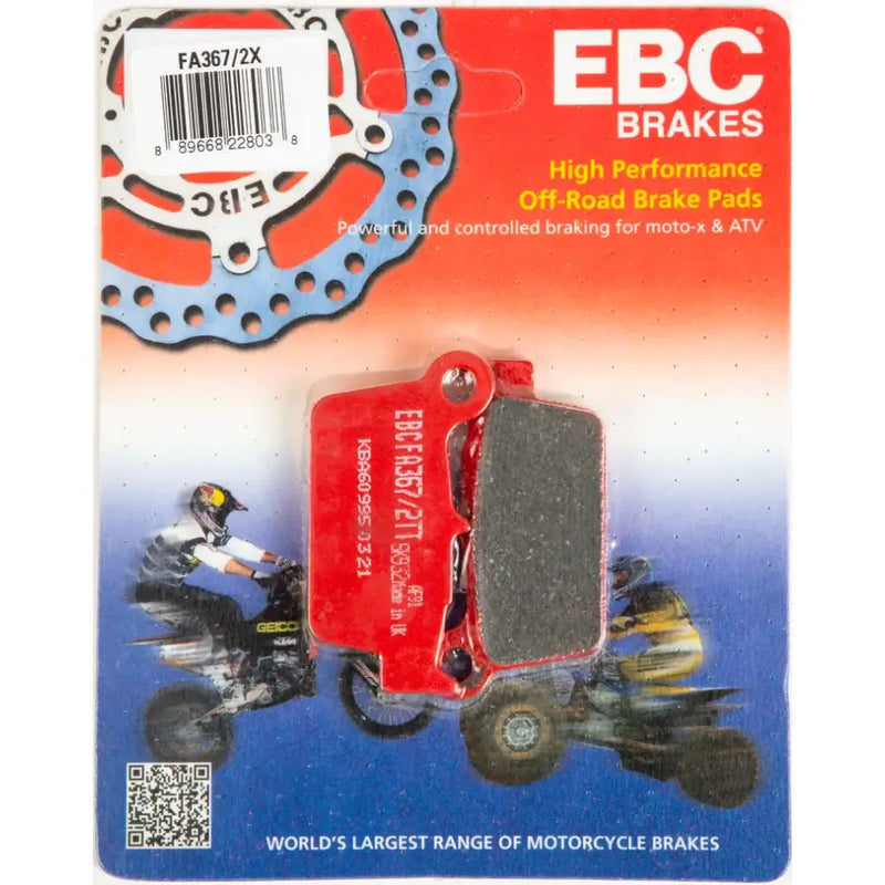 FA367/2X Brake Pads - Standard