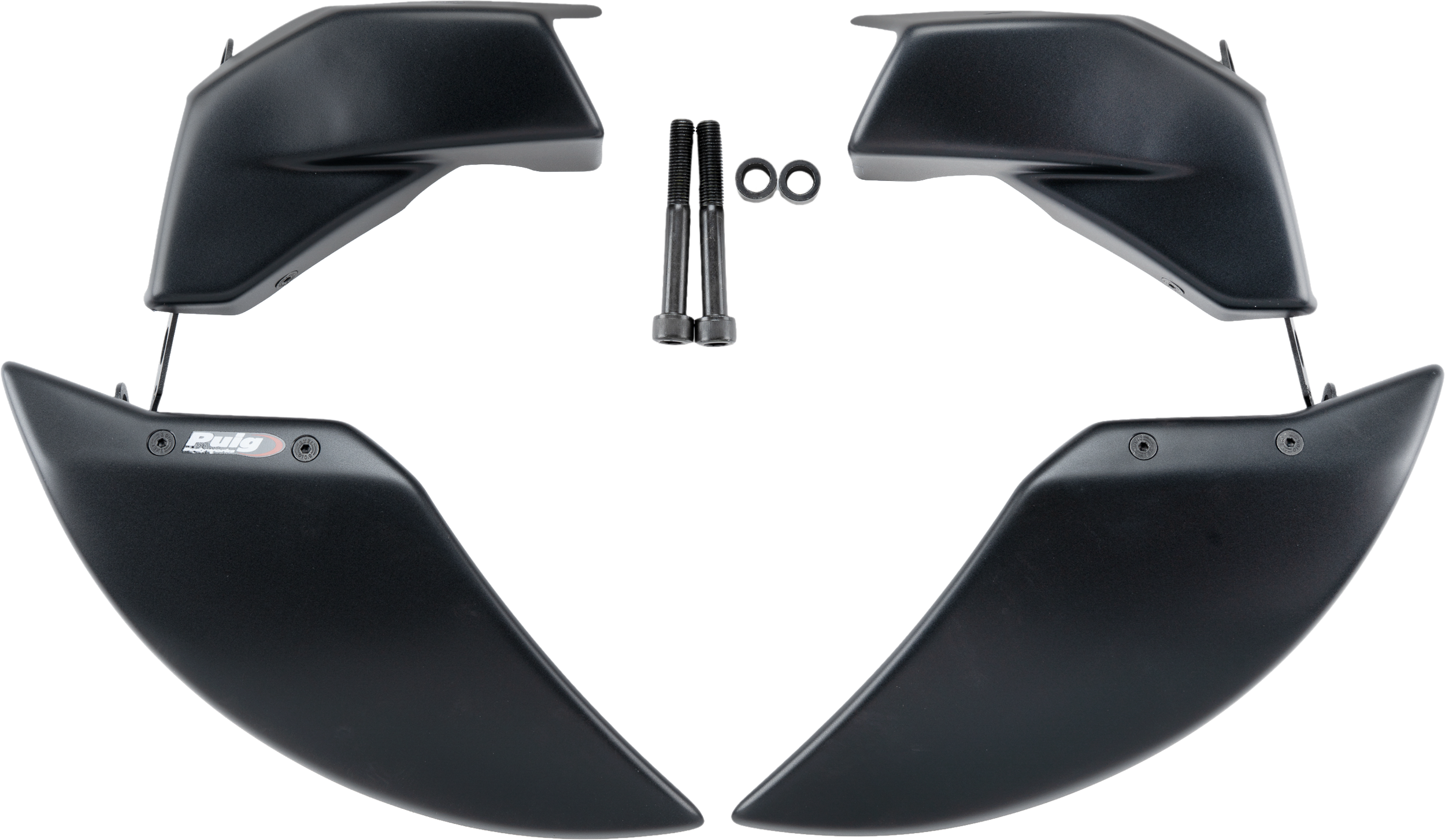 Puig Brake Cooler 22076J - Matte Black 2.0