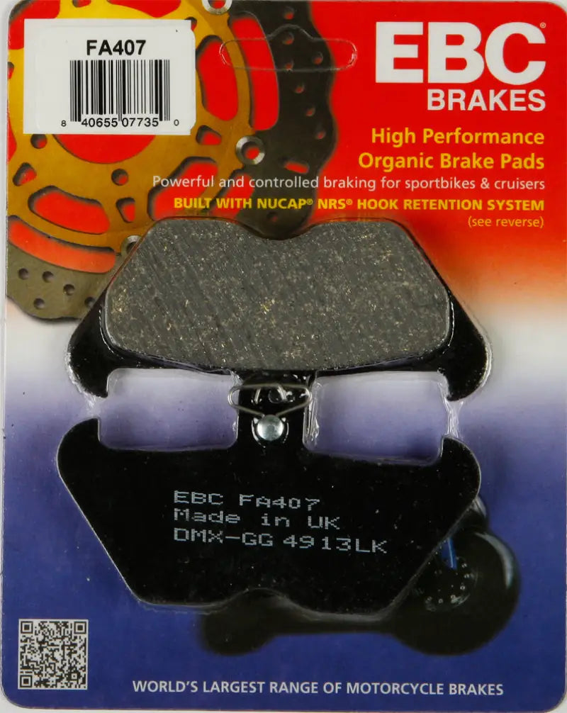 FA407 Brake Pads - Standard